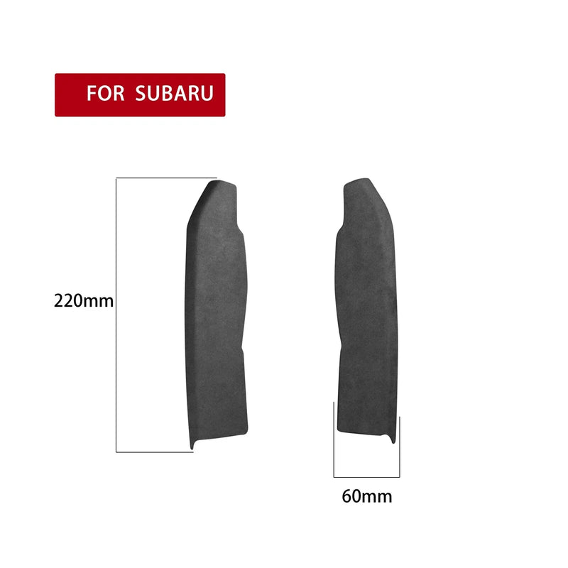 Subaru BRZ 2013-2020 2 x Gray Central Console Trim Covers (2013-2020)