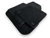 Ferrari 612 Scaglietti Black Alcantara Floor Mats (2005-2011)