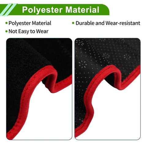 Suzuki Jimny JB23 JB33 JB43  Black Red Non-Slip Dashboard Cover