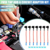 7 x Universal 12V Car Fuse Tap with 7 x 15A Low Profile Mini Fuses