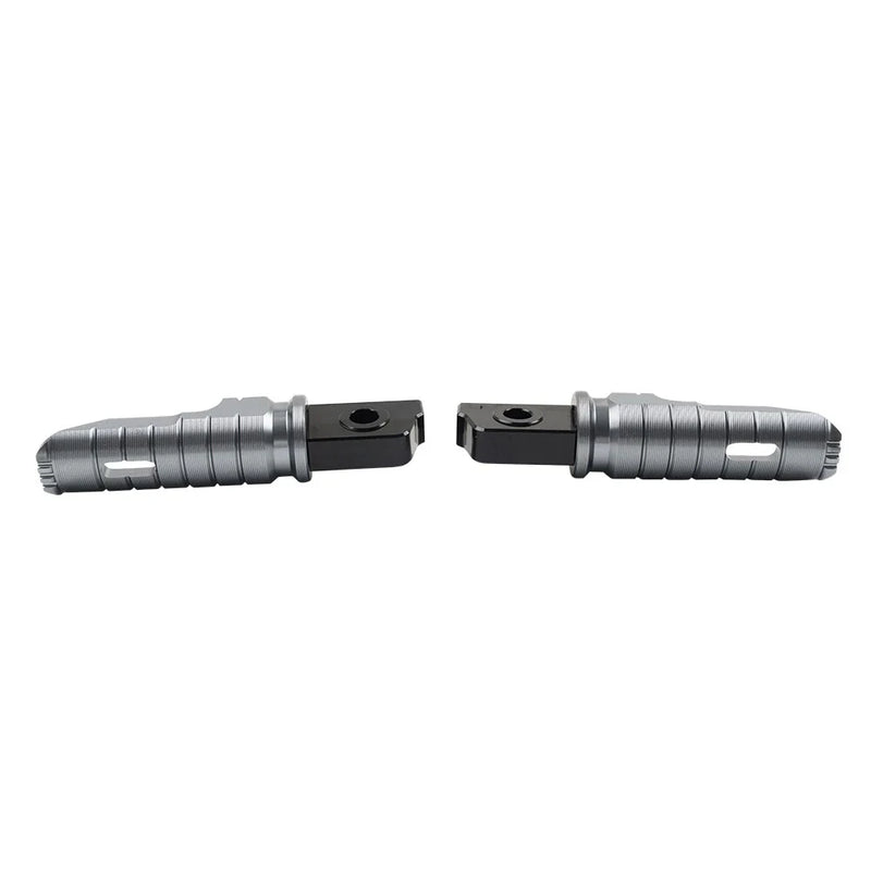 Aprilia APR 150 GPR 125 150 250 RS125 Tuono 125 Gray Front Footrest Pegs