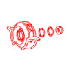 Toyota 2015-2024 Center Support Bearing