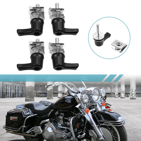 Harley Davidson Road King Police 4pcs System Lock Fastener Bolt Nut