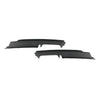 BMW 325i 323i 2001-2006 (1999-2006) Black Bumper Grille Set of 2