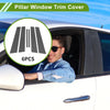 Nissan Altima 6 Pcs Carbon Fiber Pillar Window Trim (2019-2023)