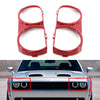Dodge Challenger 2015-2021 Red Front Headlight Bezel (2 x)