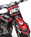 Honda CRF 450 (2009-2012) - Collide Style Decals Full Custom Graphic Kit