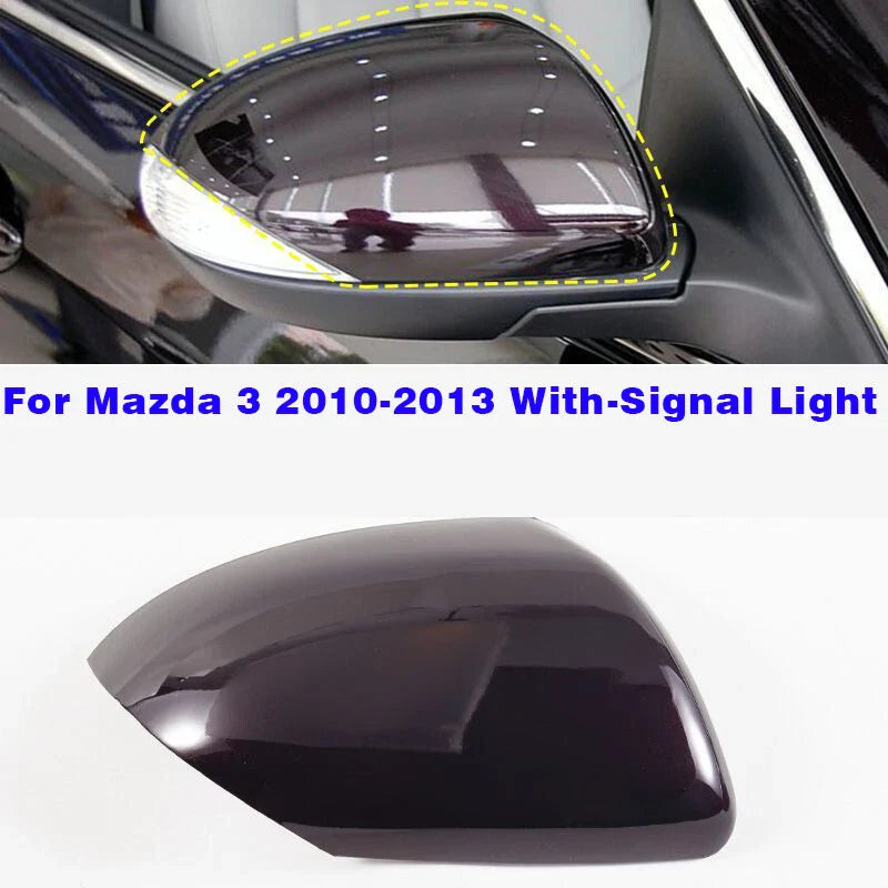 Mazda 3 Mirror Cover Cap Purple Right Passenger Side (2010–2013)