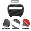 Dodge Challenger Carbon Fiber Pattern Black Steering Wheel Cover Trim