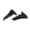 Car Side Ventilation Decals Black Fender Hood Air Flow Intake Trim