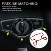 Mercedes-Benz A B C E G Class CLA Type-C Headlight Switch Covers