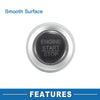 Honda Fit (2015-2018) Silver Tone Engine Start Stop Switch Button