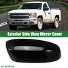 Chevrolet Silverado 1500 Gloss Black Right Rearview Mirror Cap