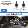 Honda Acura 2 x Front Lower Ball Joints (2008-2012)