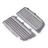 Harley Electra Glide Low Ultra Limited Chrome Radiator Grills (2014-2023)