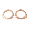 Chevy SBC BBC 2 x 3" Copper Header Pipe Collector Flange Gaskets