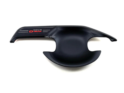 Isuzu D-Max 4 x Door Handle Bowl Black Matt (2016-2018)
