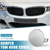 BMW 3 Series E90 E91 (2009 - 2012) Silver Tone Front Tow Hook Cover