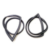 Nissan Datsun Bluebird 510 Wagon 1968-1973 Rear Side Window Weatherstrip x2