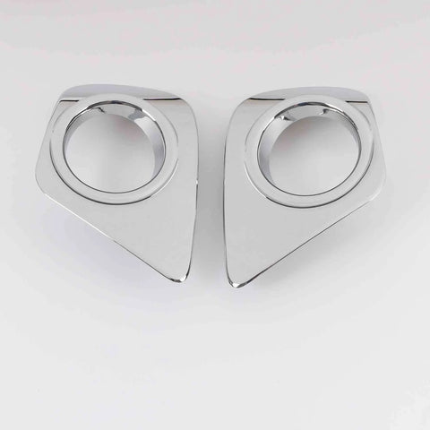 Dodge Journey ABS Chrome Front Fog Light Frame Lid Cover Trim (2011-2018)