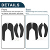 Ford Focus (2019) - 1 Set Black Car Door Anti Kick Pad Sticker Protector