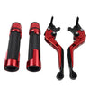 Yamaha TMAX 500 560 Red Extendable Brake Clutch Levers Grip Set
