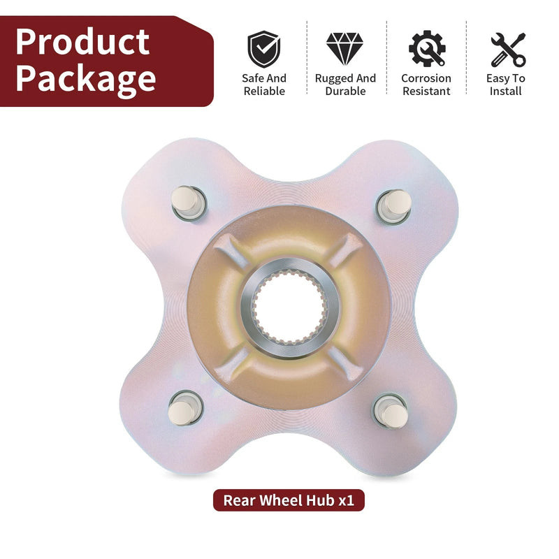 Yamaha Bear Tracker 250 YFM250 Rear Left Wheel Hub (1999–2004)