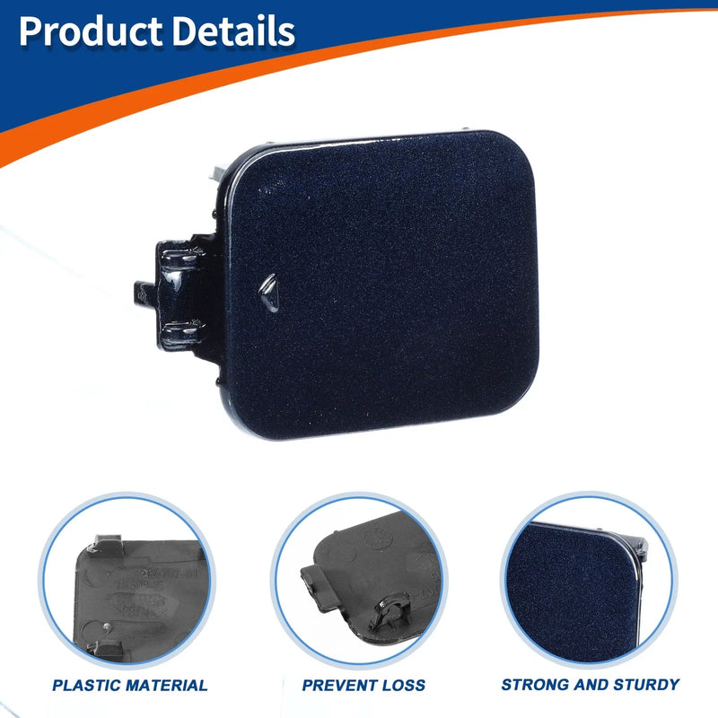 BMW 528i 535i 550i (2011-2016) - Dark Blue Tow Hook Cover