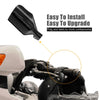 Yamaha Pair Black Handlebar Brush Bar Hand Guard Handguard