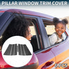 Honda Odyssey (2018-2023) Carbon Fiber 8 Pcs Door Pillar Window Trim