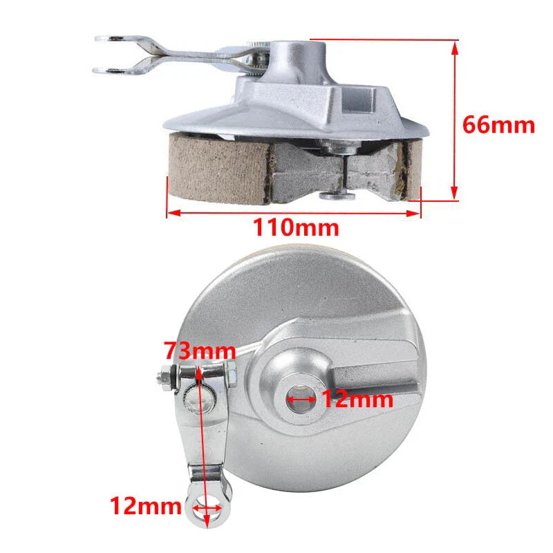 Honda Monkey Z50 Drum Brake Hub Cover Panel (1968-2023)