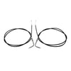 Harley Sportster XL 883 XL1200 180cm Throttle Cables (2004-2023)