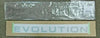 Mitsubishi Pajero Evolution Front Decal (1997–1999)