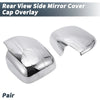 Lexus Toyota Land Cruiser Chrome Plated Rearview Mirror Cap Overlay