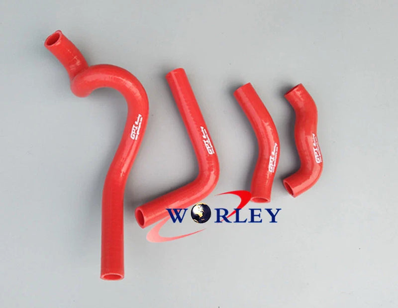 Kawasaki KLX650 Silicone Radiator Coolant Hoses (1993-1996)