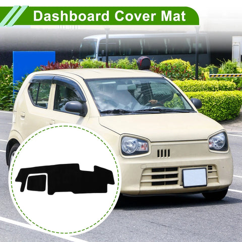 Suzuki Spacia MK53S (2017-Current) Black Polyester 1 Pc Dashboard Cover