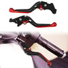 Honda Monkey 125 Black Red 1 x Pair Motorcycle Brake Clutch Levers Folding