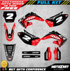 Honda CR 250 (2002-2012) - SPARK STYLE Decals Full Custom Graphic Kit