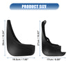 Toyota Yaris (2006-2020) - 1 x Set with Screws Splash Guards Mud Flap