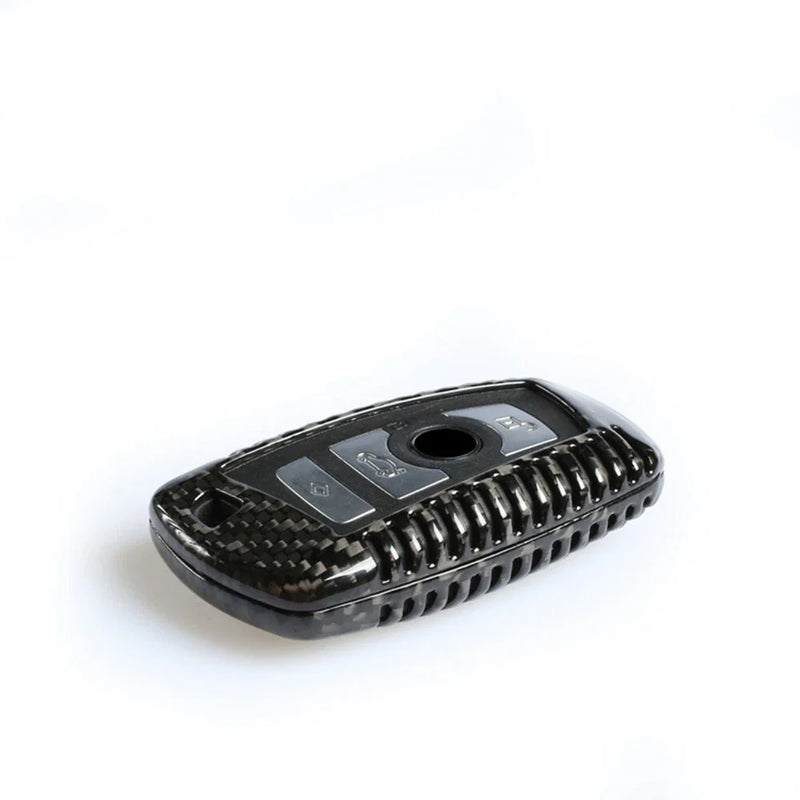 BMW 1 2 3 5 6 7 X3 X5 Carbon Fiber Remote Key Case Shell Cover (2000-2023)