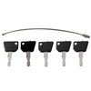 JCB, Bobcat, Caterpillar, Dynapac, Gehl, Volvo 5 x Ignition Keys