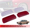 Nissan Datsun Fairlady 510 120Y 240Z Red Clear Lens Side Marker Light (1968-1973)
