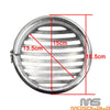Harley Sportster XL 883 1200 5-3/4" Chrome Headlight Grill Guard (2004-2023)