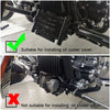 Harley Electra Glide Road Street Glide Oil Cooler Cover (2017-2022)