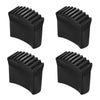 Aluminum Ladder 4 Pcs Rubber Non-Slip Ladder Feet Mats