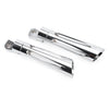 Harley Dyna FXSB FXCW FXS Sportster XL1200 Chrome CNC Footpeg Footrest (2012-2017)