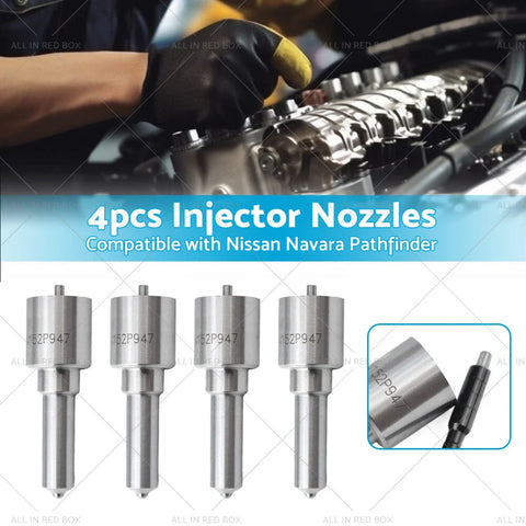 Nissan Navara D40, Pathfinder R51 4 x Injector Nozzles (2005-2015)