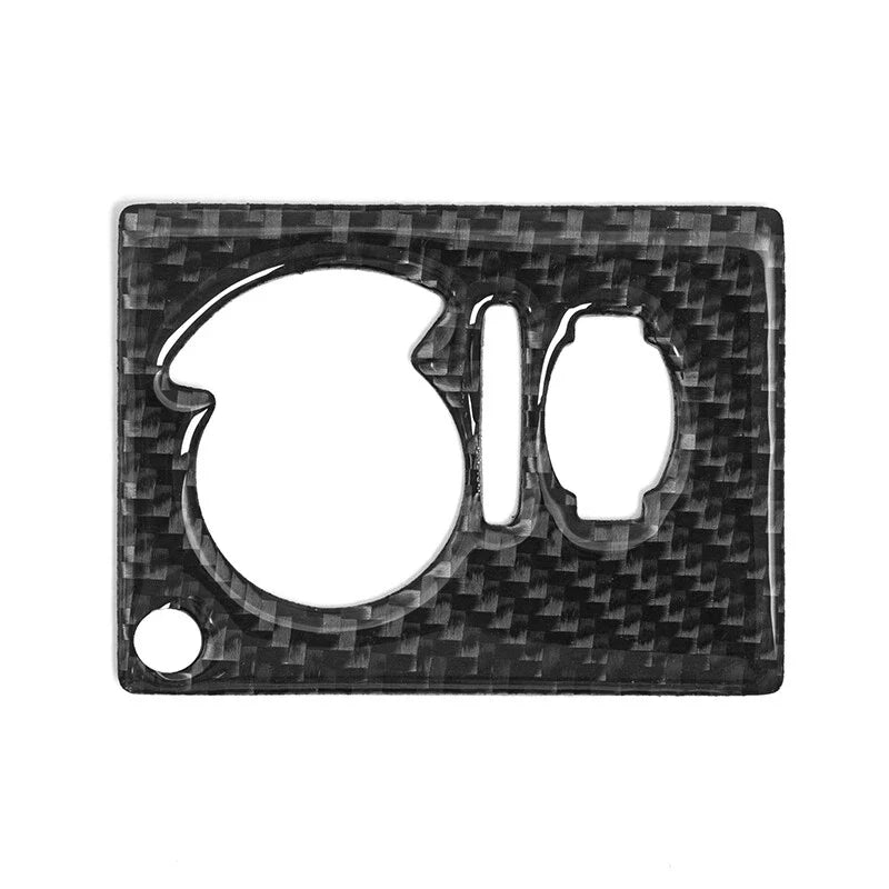 Dodge Challenger Carbon Fiber Headlight Switch Panel Cover Trim (2008-2014)