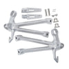 Suzuki GSXR1000 Rear Passenger Footrests Footpegs Bracket Set (2007-2008)
