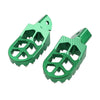 Sur Ron S / X, Honda CRF 150F 230F Green Foot Pegs (2003-2019)